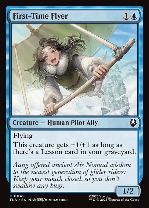 First-Time Flyer — art by Mizutametori