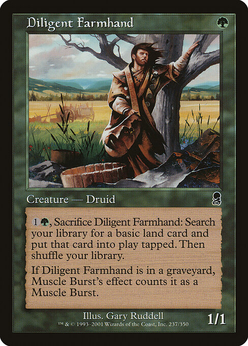 Diligent Farmhand — art by Gary Ruddell
