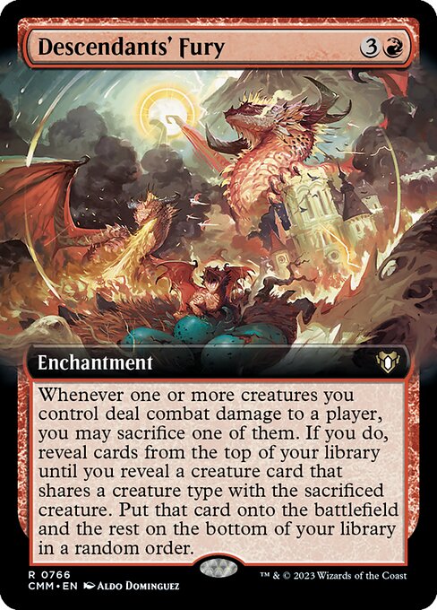 Descendants' Fury — art by Aldo Domínguez