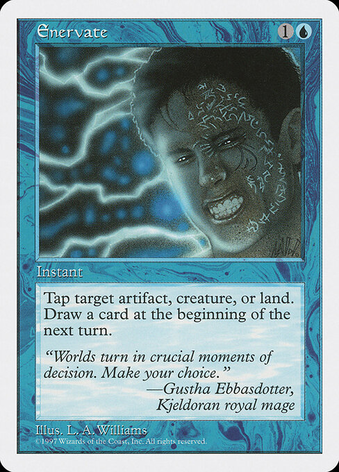 Enervate — art by Allen Williams