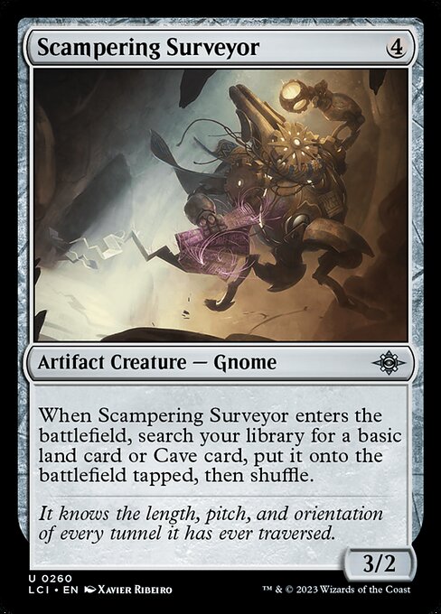 Scampering Surveyor — art by Xavier Ribeiro
