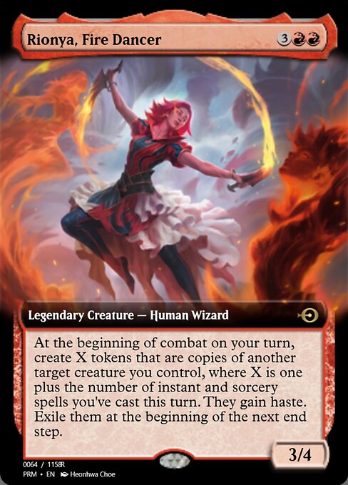 Rionya, Fire Dancer — art by Heonhwa