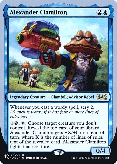 Alexander Clamilton — art by Dmitry Burmak